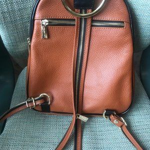 Valentina Split Zip Back Pack Bag